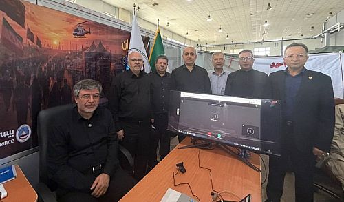 بازدید مدیرعامل بیمه ایران از نقطه صفر مرزی مهران